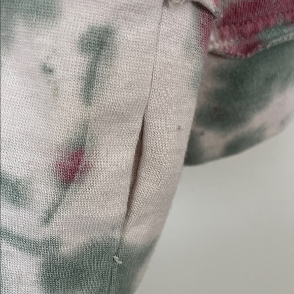 The Laundry Room Tie-Dye Sweetwear Hoodie Sweatshirt Lagenlook Men's M Oversized - Picture 5 of 10